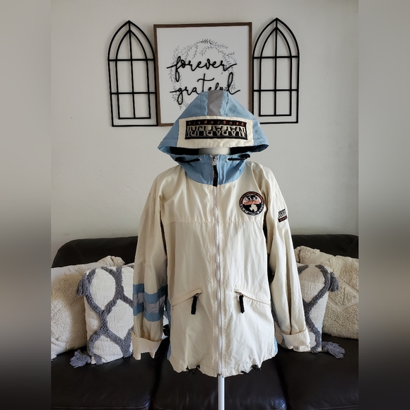 NAPAJIRI Geographic Antarctic Research Program Jacket Size S Outdoor Tactical - Picture 6 of 16